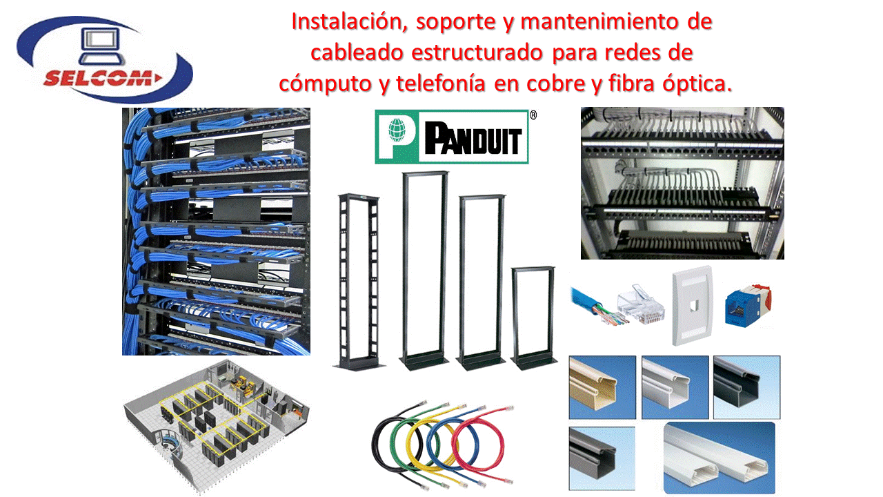 Cableado estructurado, telefonía, fibra óptica