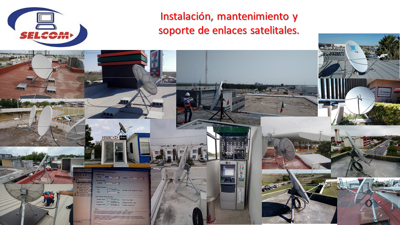 Soporte a enlaces Satelitales