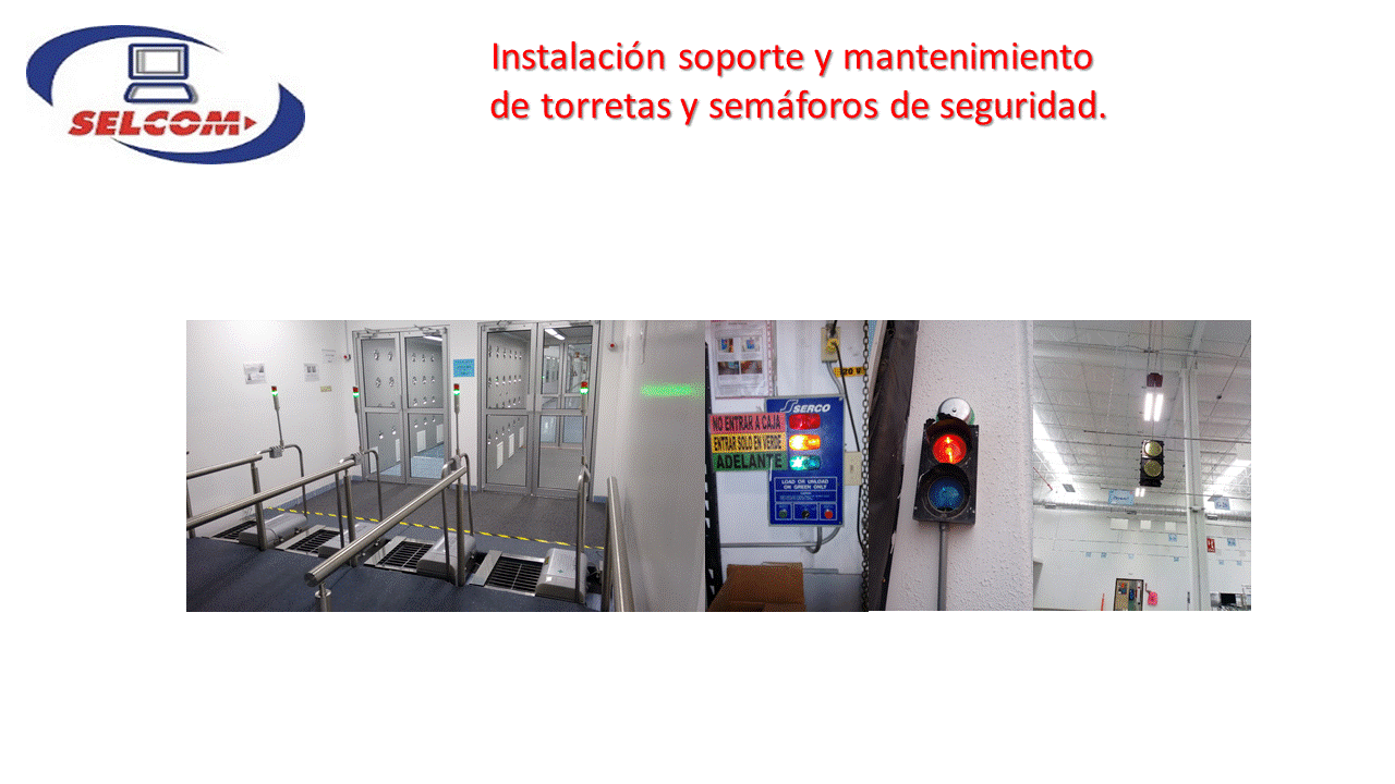 Torretas y Semáforos de Seguridad