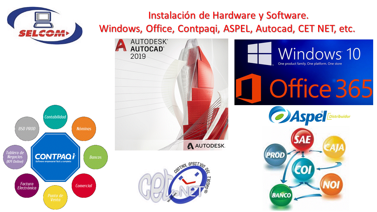 Instalación de Hardware y Software
