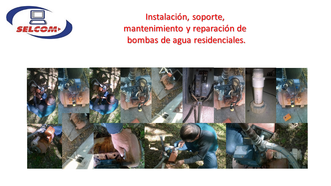 Soporte a Bombas de Agua Residencial