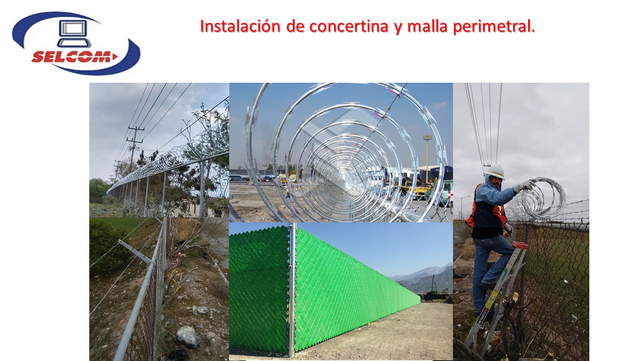 Concertina   y maya  perimetral